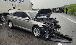 AKP milletvekili trafik kazası yaptı!
