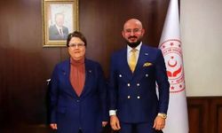 Cinsel istismarla suçlanan iş adamı bakanlıkta ağırlanmış!