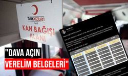 Kızılay 'Kan stoku' haberini yalanlamaya çalıştı gazeteci belgeyle yanıt verdi!