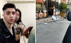 Sahibine sinirlenip lokantayı bastı, ortalığı birbirine kattı