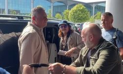Johnny Depp'li Hollywood Vampires grubu konser için İstanbul'a geldi