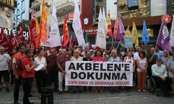 İzmir'den Akbelen'e destek! "Akbelen'e dokunma"