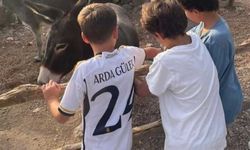 Real Madrid teknik direktörünün torununun Arda Güler hayranlığı kameralara yansıdı