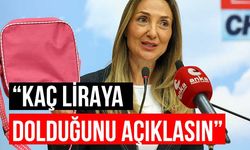 Aylin Nazlıaka’dan Recep Tayyip Erdoğan’a boş beslenme çantası