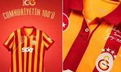 Galatasaray Cumhuriyet'in 100'üncü yılına özel formasını tanıttı!