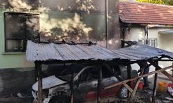 Kırşehir'de imamın arabasını ateşe verdi!