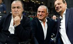 Ergin Ataman'ı desteklemeye giden Fatih Terim'e soğuk duş! Tezahüratlar sonrası yüzü düştü