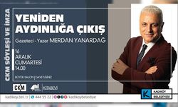 Merdan Yanardağ CKM'de okurlarıyla buluşacak