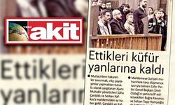 Yandaş Akit tahliye edilen Ajans muhbir yöneticilerini hedef aldı