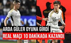 Suudi seyircisinden Toni Kroos'a tepki Arda Güler'e büyük alkış