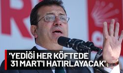 Ekrem İmamoğlu'ndan bakanlara: 1 Nisan'da koşa koşa Ankara'ya gideceksiniz