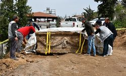 Hatay'da evin bahçesinde lahit çıktı! Müzeye götürüldü