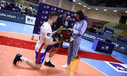 Kupa Voley şampiyonu Halkbank’ın oyuncusundan evlilik teklifi