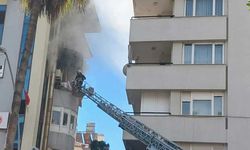 Antalya’da yatakhanede yangın