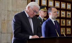 İşte Almanya Cumhurbaşkanı Steinmeier'in Anıtkabir özel defterine yazdığı mesaj