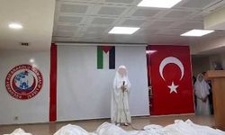 Yine ÇEDES yine skandal! Öğrencilerin üzerine kefen örttüler