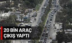 Tatilciler dönüş yolunda! Binlerce araç yoğunluk oluşturdu