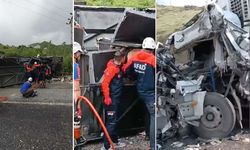 Bitlis’te feci kaza! Otobüs ve tır çarpıştı: 2 ölü 30 yaralı