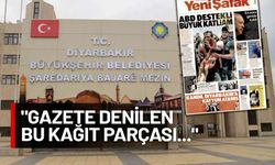 Yandaş Yeni Şafak’ın ‘Kandil Diyarbakır'a kayyım atamış’ haberine belediyeden yanıt