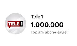 TELE1 YouTube'da 1 milyon aboneye ulaştı