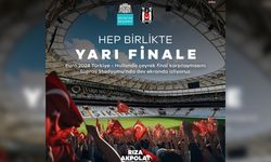 A Milli Takım'ın çeyrek final maçı Beşiktaş Tüpraş Stadyumu'nda dev ekranda yayınlanacak