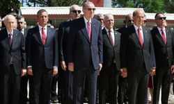 Erdoğan, Özel ve Bahçeli Kıbrıs'ta buluştu: Federal çözüm mümkün değil