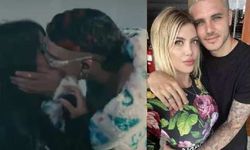 Icardi'den ayrılan Wanda Nara başka erkekle konserde dudak dudağa