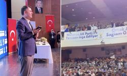 Ormanlar yanarken Murat Kurum AKP toplantısında