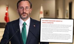 Fahrettin Altun kendisiyle ilgili haberlere yayın yasağı getirtti