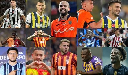 Süper Lig gol krallığında son durum! Zirvede hangi futbolcu var?