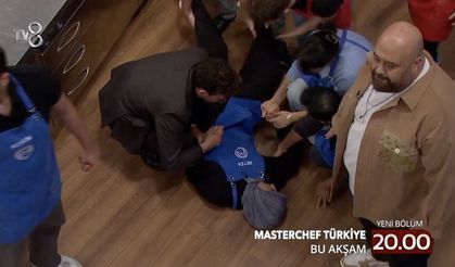 MasterChef'te panik anları! Bir anda yere yığılan yarışmacı korkuttu