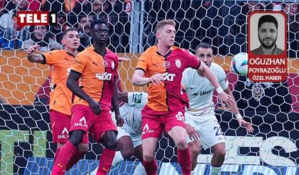 Galatasaray öne geçtiği maçta puan kaybetti