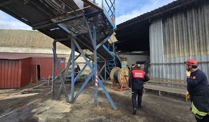 Amasya'daki maden ocağında göçük