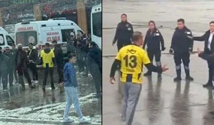 Amedspor ve Fenerbahçe taraftarı arasında kavga! Bir kişi bıçaklandı