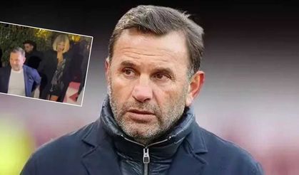 Okan Buruk boşandığı Nihan Akkuş ile el ele görüntülendi