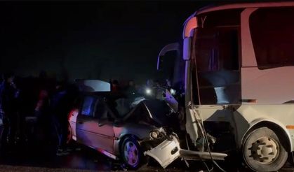 Alkollü sürücü dehşeti! İşçi servisi devrildi: 1 ölü, 13 yaralı