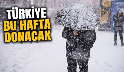 Kar yurdu esir alacak! İşte 5 günlük hava durumu