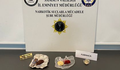 Samsun'da uyuşturucu operasyonunda 4 zanlı yakalandı
