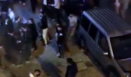 2 grubun taşlı sopalı kavgasında 9 yaralı