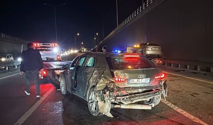 Kocaeli'de zincirleme trafik kazası