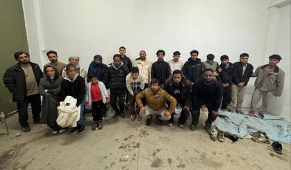 Edirne'de 21 kaçak göçmen yakalandı