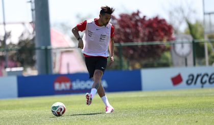 A Milli Futbol Takımı, Kuzey Makedonya hazırlıklarına devam etti