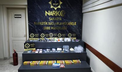 Sakarya'da uyuşturucu operasyonu: 5 tutuklama