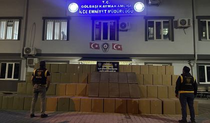 Durdurulan araçtan 600 bin paket bandrolsüz sigara çıktı