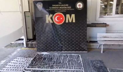 Sakarya'da silah kaçakçılığı operasyonu: 3 gözaltı