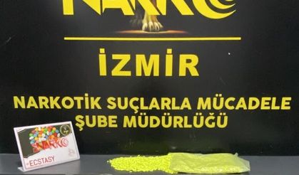 İzmir'de uyuşturucu operasyonu: 31 bin 320 ecstasy ele geçirildi, 1 şüpheli tutuklandı