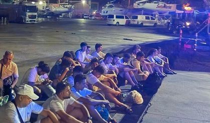 Muğla'da 25 göçmen yakalandı