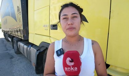 Tır şoförü Keziban Say, çocukluk hayalini mesleğe dönüştürdü: "Bu mesleği erkeklerden daha iyi yaptığımıza inanıyorum"