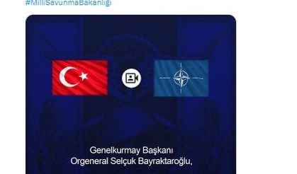 Orgeneral Bayraktaroğlu, NATO üyesi ülkelerin genelkurmay başkanları toplantısına katıldı