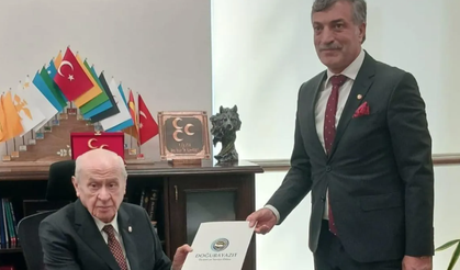 Doğubayazıt TSO Başkanı Cemal Can'dan Devlet Bahçeli'ye Kritik Ziyaret